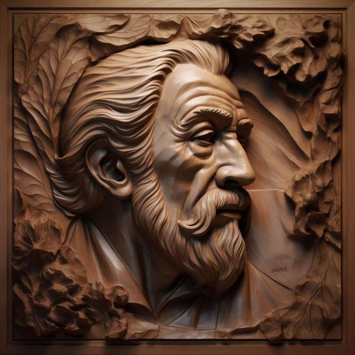 نموذج ثلاثي الأبعاد لآلة CNC 3D Art 